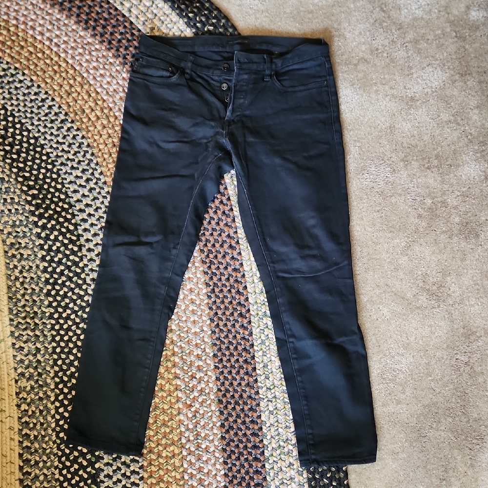 John Varvatos Men's Slim Jeans - Black 31x30